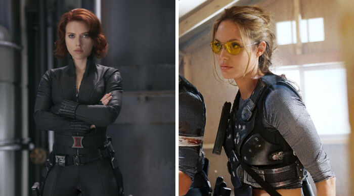 Black Widow and Angelina Jolie in movies this or that poll