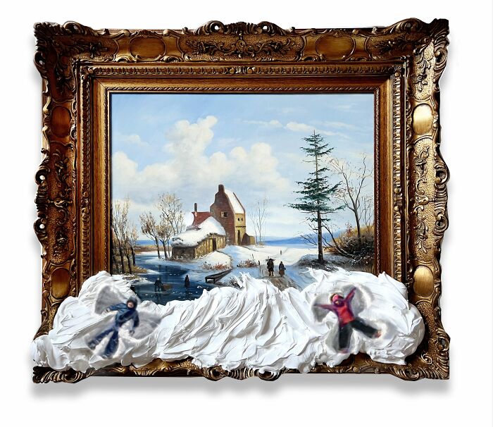 “The Snowy Village”