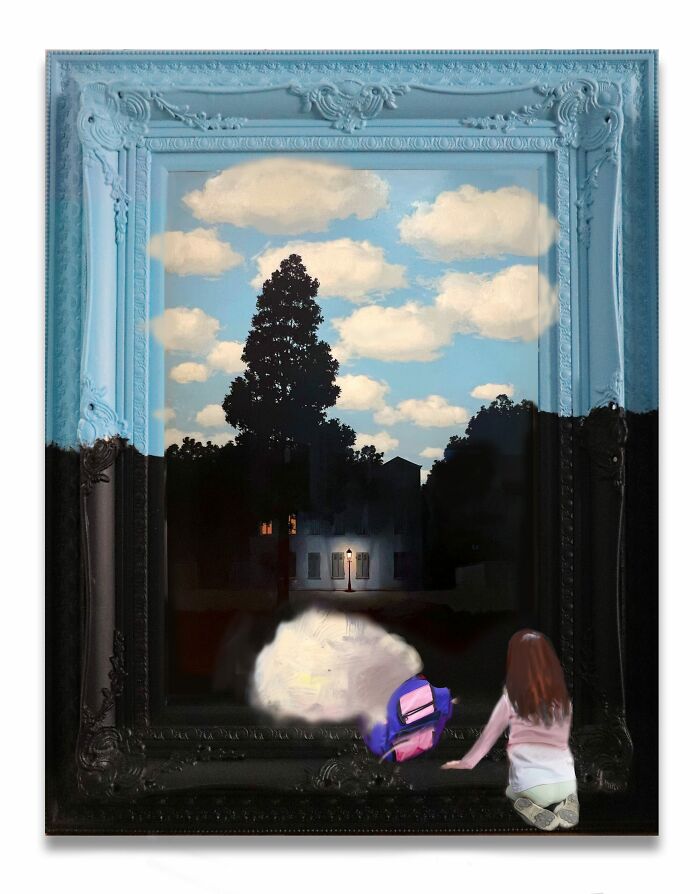 “Setting You Free In A Magritte Painting”
