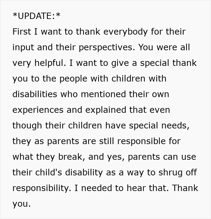 Irresponsible Mom Shrugs Off Autistic Kid's Destructive Behavior, Mad When SIL Holds Her Accountable Irresponsible Mom Shrugs Off Autistic Kid's Destructive Behavior, Mad When SIL Holds Her Accountable