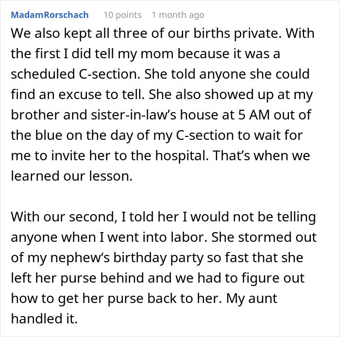 Parents Are Furious Daughter Informed Them About Giving Birth Only The Next Day After All They Did For Her