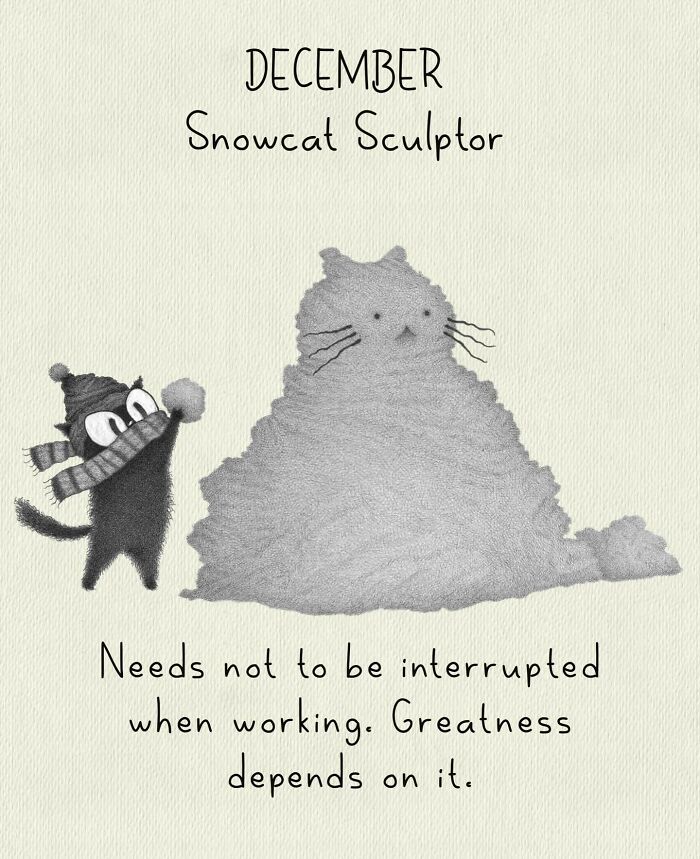 Cat Illustrations Luis Coelho