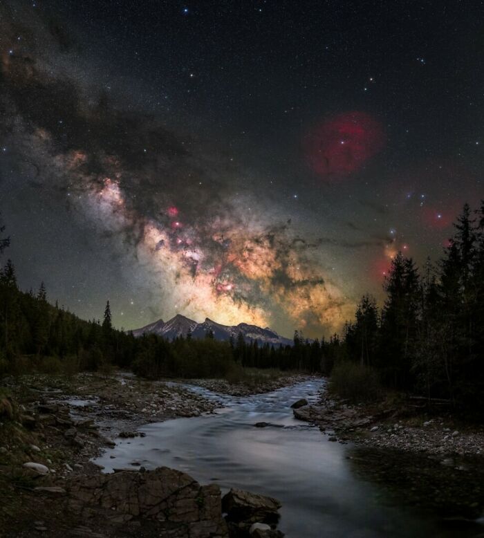 “Milky Way Over The Tatra Mountains” By Łukasz Remkowicz