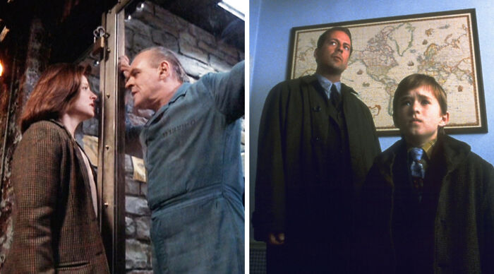 Silence of the Lambs and Sixth Sense movie scenes in movies this or that poll