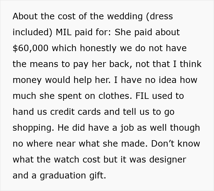MIL Funds Her Daughter-In-Law's Entire $60K Wedding, Then Cuts The Dress To Pieces Two Days Before