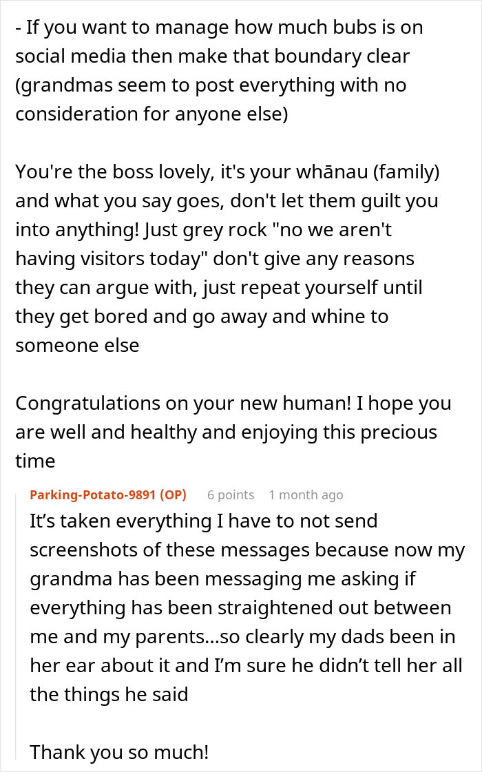 Parents Are Furious Daughter Informed Them About Giving Birth Only The Next Day After All They Did For Her