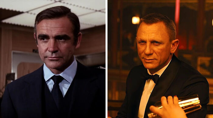 Classic James Bond and modern 007 in movies this or that poll comparison