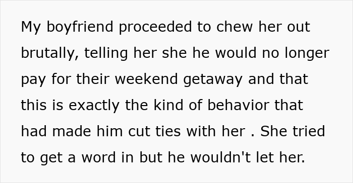 Text about boyfriend cutting ties over weekend getaway entitlement Text about boyfriend cutting ties over weekend getaway entitlement