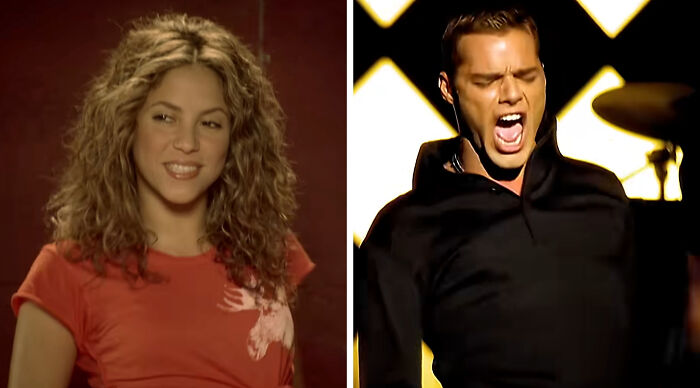 Shakira smiling, Ricky Martin singing. Compare your taste in music with this This Or That quiz.
