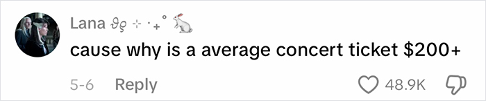 Gen Z questioning high average concert ticket prices Gen Z questioning high average concert ticket prices