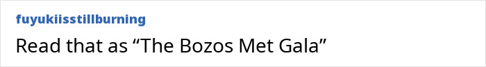 Placa hilária zombando de Jeff Bezos do lado de fora do Met Gala aclamada como 