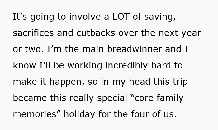 “Trip Of A Lifetime”: Woman Books Family Holiday, Is Shocked By Her Husband’s Secret Decision