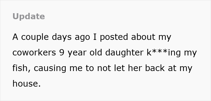 9YO Hurts Babysitter's Fish And Mom Dismisses It, Babysitter Cuts Her Off And Suggests Therapy