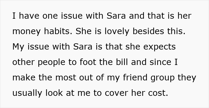 Text about friend's money habits causing bridesmaid conflict Text about friend's money habits causing bridesmaid conflict