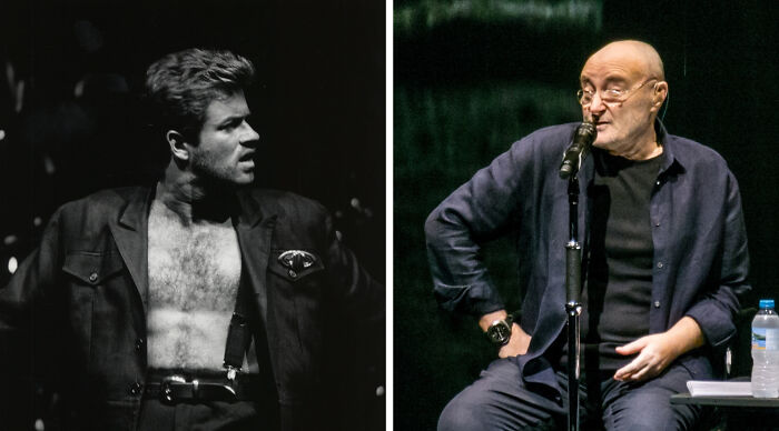 George Michael and Phil Collins. Compare your taste in music with these artists in a fun This or That quiz.