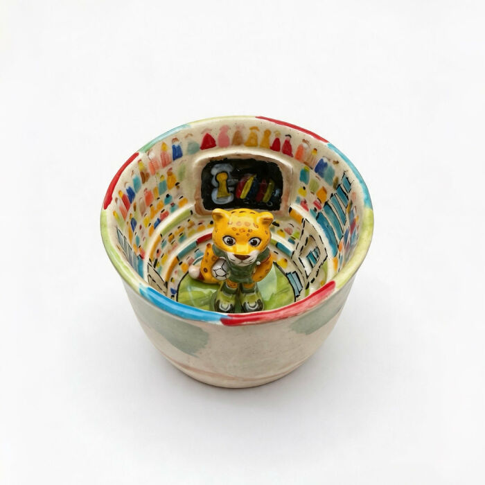 Cute Handmade Ceramic Pottery Kiln Solo