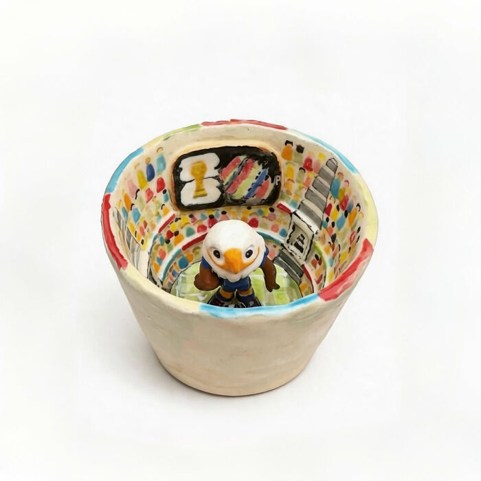 Cute Handmade Ceramic Pottery Kiln Solo