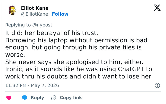 Woman Ends Relationship After Uncovering Boyfriend&rsquo;s ChatGPT Scandalous History