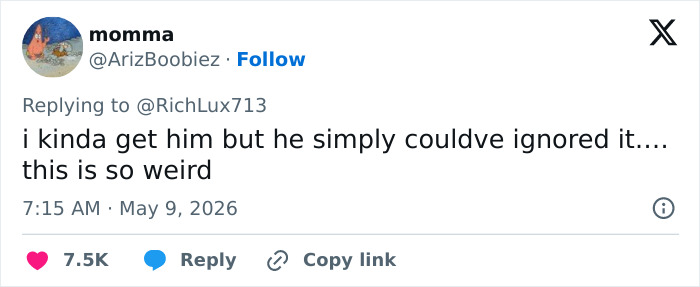 Tweet expressing confusion about James Charles scandal reaction