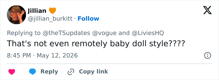 Vogue Dragged Into Fresh Chaos Over Taylor Swift Article Linking Celebs To Babydoll Dress Trend