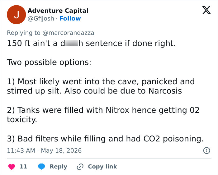 New Detail In Maldives Diving Tragedy Sparks Questions After Missing Tourists Found Inside “Shark Cave” New Detail In Maldives Diving Tragedy Sparks Questions After Missing Tourists Found Inside “Shark Cave”