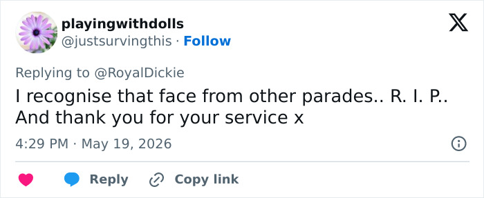 Tributes paid to female soldier after King Charles horse show incident Tributes paid to female soldier after King Charles horse show incident