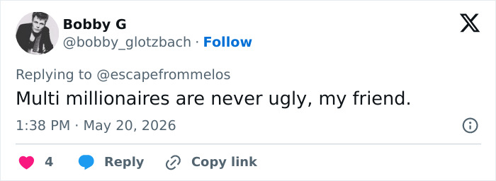 Comment on multi millionaires in influencer cheating social media discussion Comment on multi millionaires in influencer cheating social media discussion