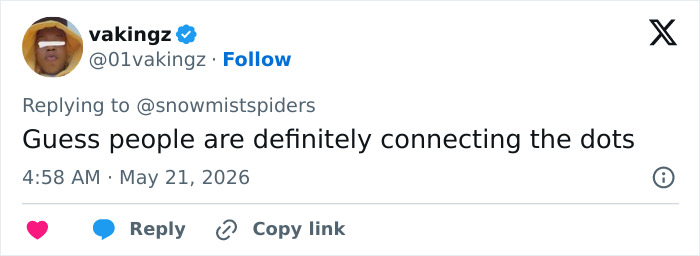 Tweet about fans connecting allegations related to The Boys Tweet about fans connecting allegations related to The Boys