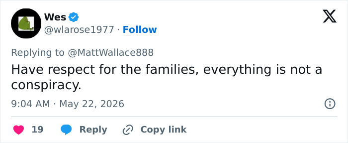 Tweet urging respect for families and denying conspiracy around Kyle Busch sudden passing Tweet urging respect for families and denying conspiracy around Kyle Busch sudden passing