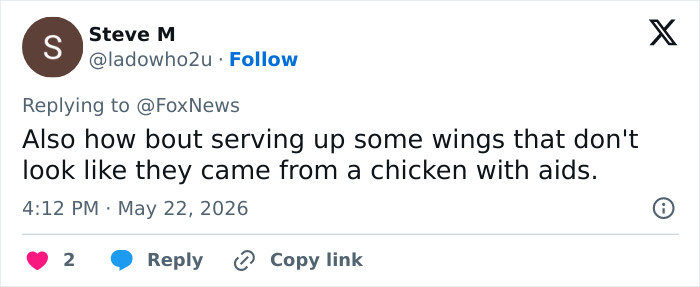 Critical Twitter comment about Hooters food quality amid rebranding Critical Twitter comment about Hooters food quality amid rebranding