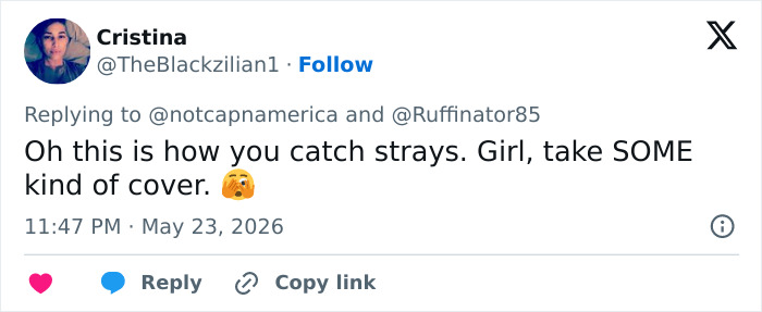 Twitter user advises reporter to take cover during violent incident live