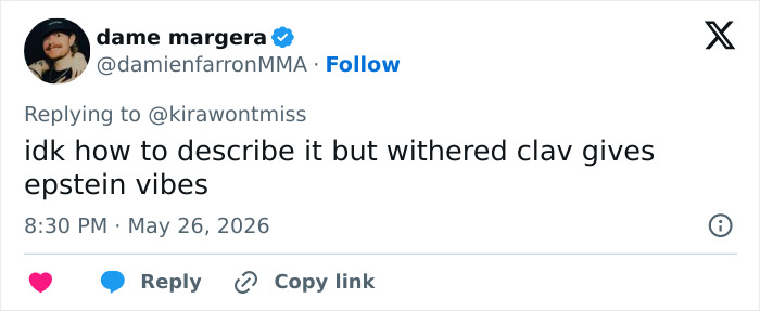 Twitter comment on looksmaxxing influencer Clavicular's withered transformation Twitter comment on looksmaxxing influencer Clavicular's withered transformation