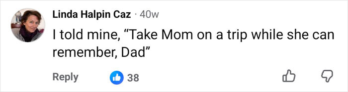Comment on Dave Ramsey inheritance advice suggesting take mom on a trip while she can remember Comment on Dave Ramsey inheritance advice suggesting take mom on a trip while she can remember