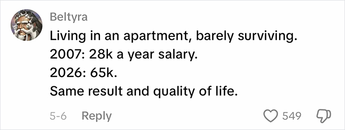 Gen Z compares apartment living costs from 2007 vs 2026 Gen Z compares apartment living costs from 2007 vs 2026