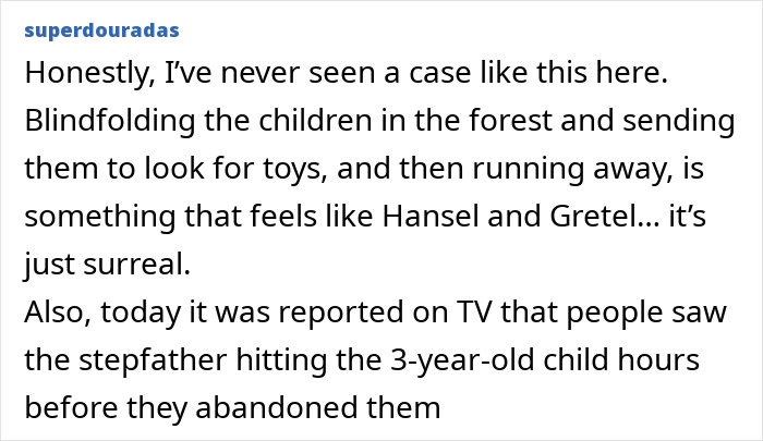 Father Of Young Boys Found Abandoned And Blindfolded In Portuguese Woods Speaks Out With Baffling Statement Father Of Young Boys Found Abandoned And Blindfolded In Portuguese Woods Speaks Out With Baffling Statement