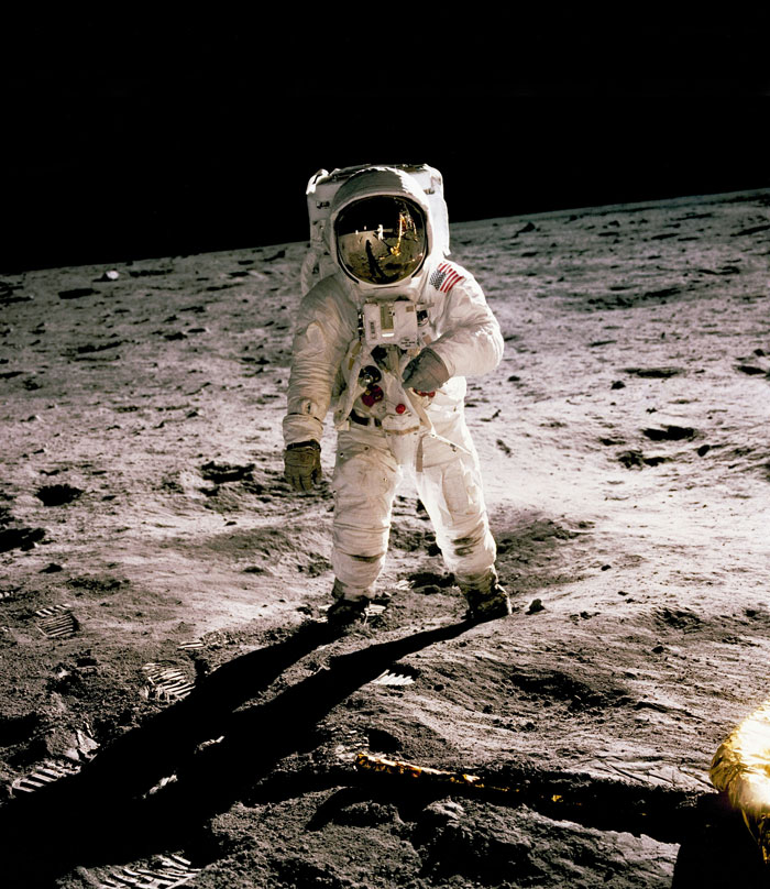 Astronaut on moon surface illustrating incredible statistics