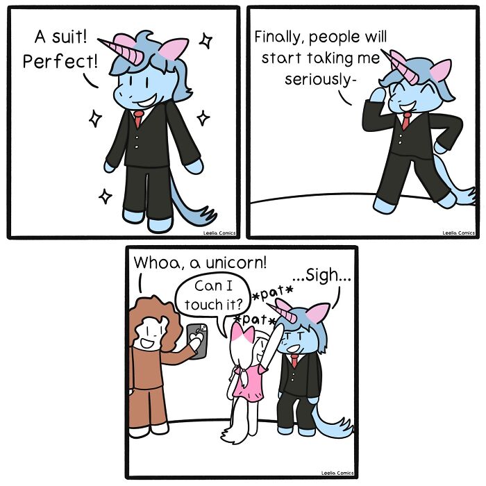30 Cute And Snarky Comics About Everyday Life By Leelia Comics(New Pics)