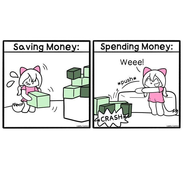 30 Cute And Snarky Comics About Everyday Life By Leelia Comics(New Pics)
