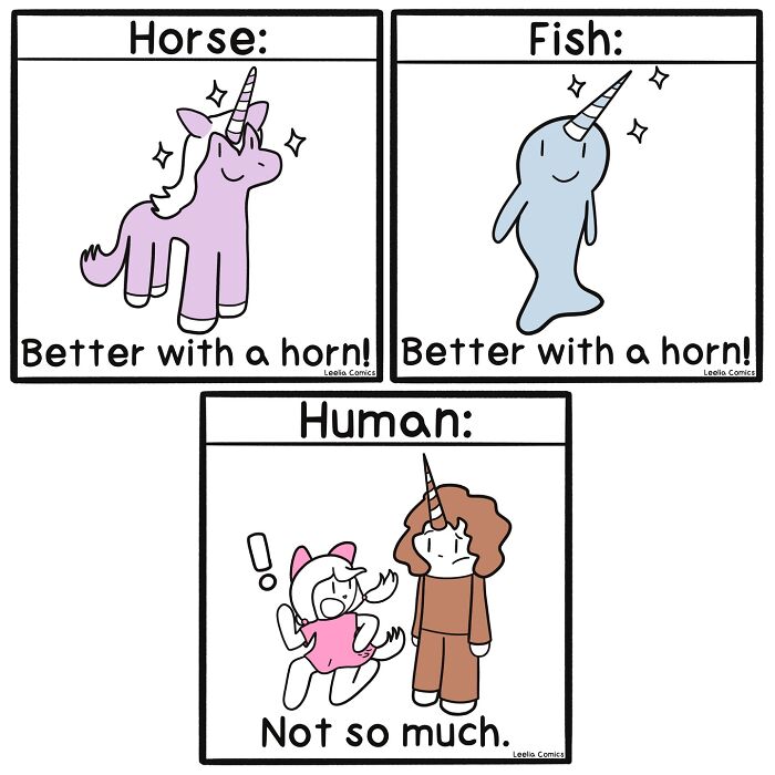 30 Cute And Snarky Comics About Everyday Life By Leelia Comics(New Pics)