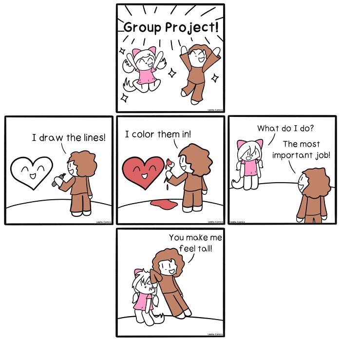 30 Cute And Snarky Comics About Everyday Life By Leelia Comics(New Pics)