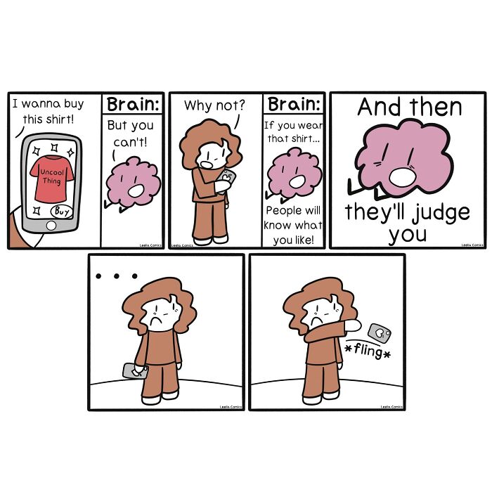 30 Cute And Snarky Comics About Everyday Life By Leelia Comics(New Pics)
