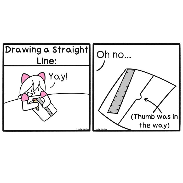 30 Cute And Snarky Comics About Everyday Life By Leelia Comics(New Pics)