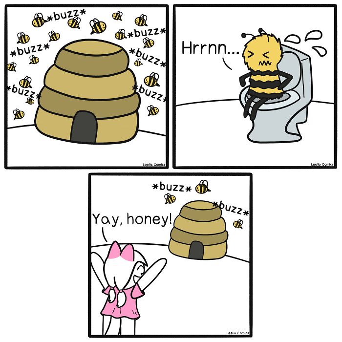 30 Cute And Snarky Comics About Everyday Life By Leelia Comics(New Pics)