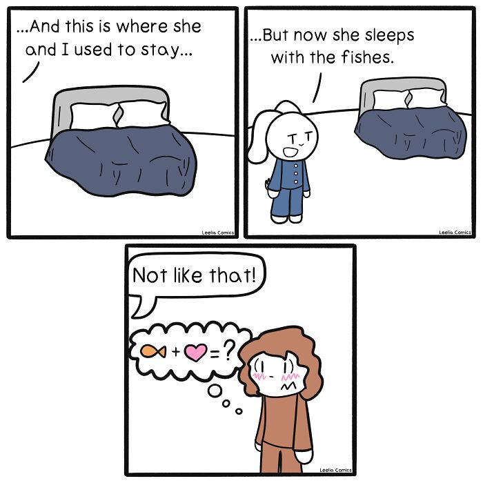 30 Cute And Snarky Comics About Everyday Life By Leelia Comics(New Pics)