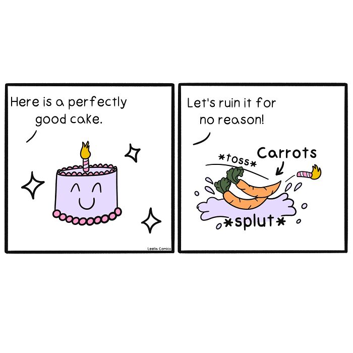 30 Cute And Snarky Comics About Everyday Life By Leelia Comics(New Pics)