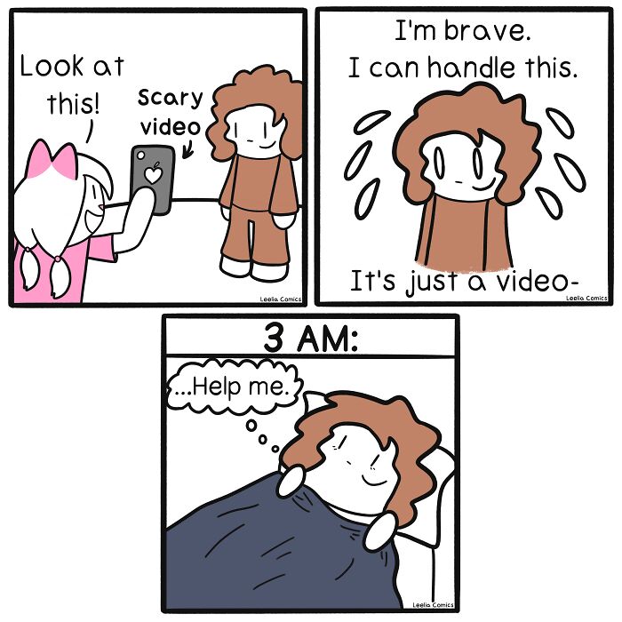 30 Cute And Snarky Comics About Everyday Life By Leelia Comics(New Pics)