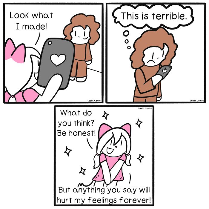 30 Cute And Snarky Comics About Everyday Life By Leelia Comics(New Pics)