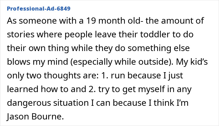 Parent's perspective on toddler safety and missing children stories