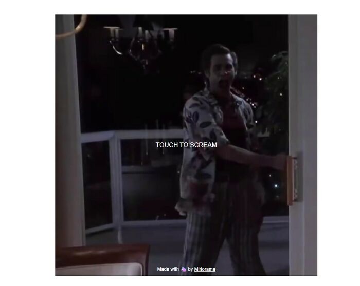 Hey, Do You Remember That Scene In 1994's Ace Ventura: Pet Detective Where Jim Carrey Sings Very Loudly To Prove The Soundproof Acoustic Properties Of A Sliding-Glass Door? The Guy Who Made This Website Does