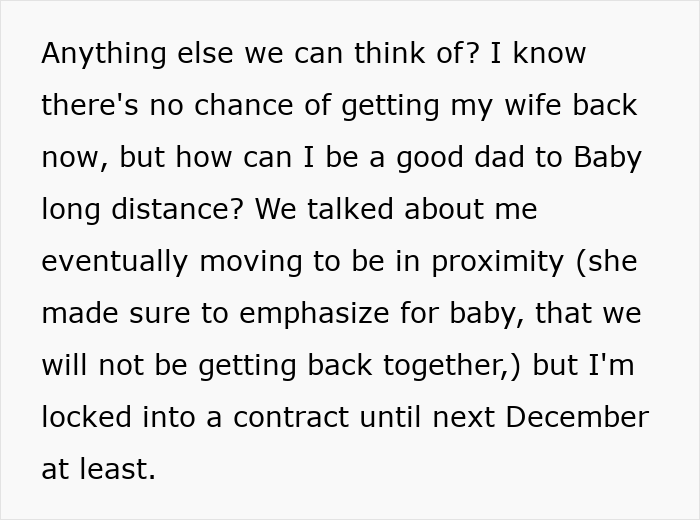 Father seeks advice on being good dad long distance Father seeks advice on being good dad long distance